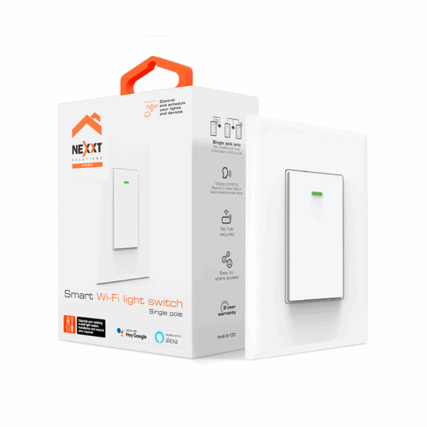 Interruptor iot nexxt nhe-s100 15a/bivolt/monopolar - Imagen 4