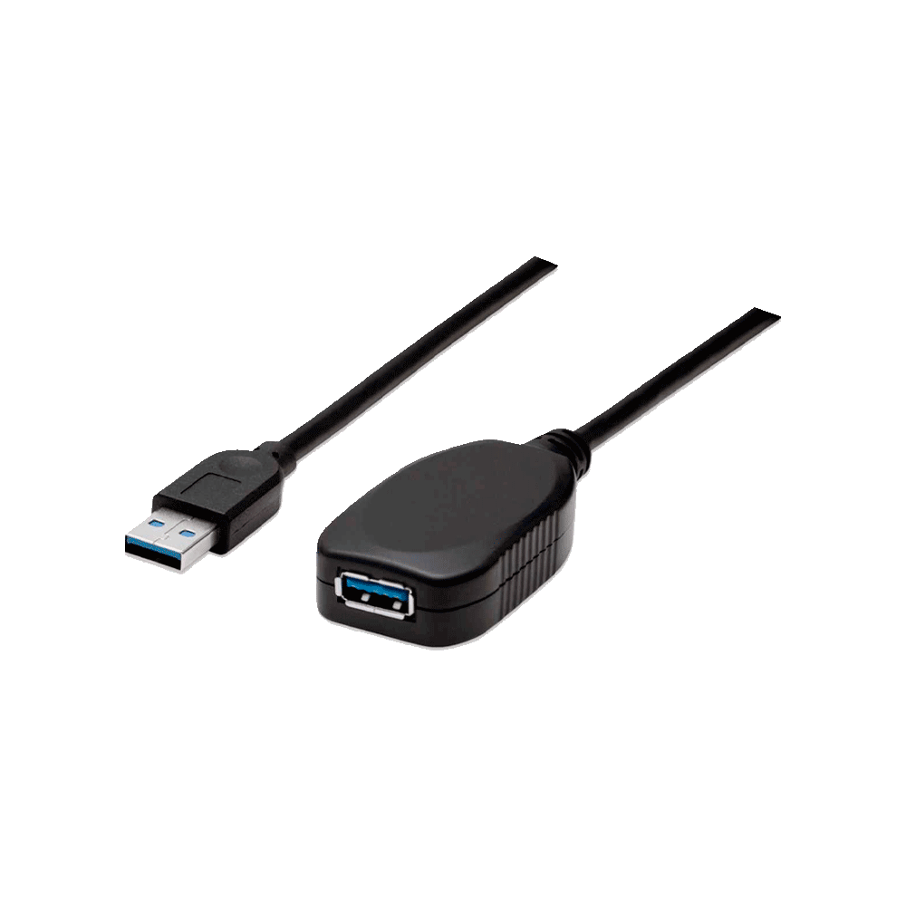 Cable usb extensor m/h 5mts 3.0 150712 5gbps/blister negro