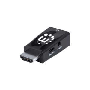 Adaptador micro hdmi-vga/audio 151542 fhd blister negro