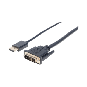 Cable displayport/dvi 152143 hd/60hz/negro/bolsa