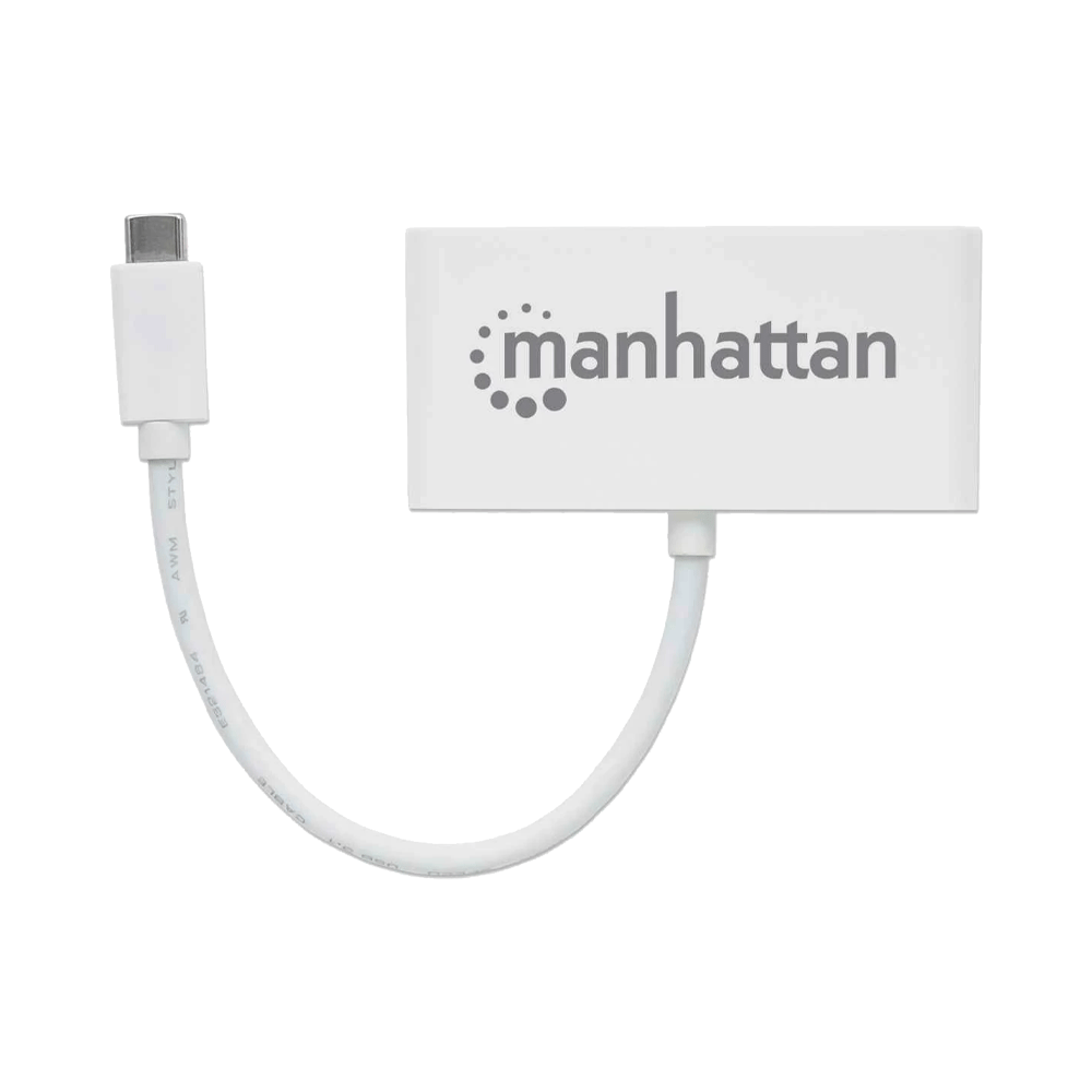 Hub usb-c 3.1 163552 3 puertos 5 gbps blanco blister