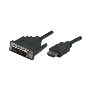 Cable hdmi/dvi 322782 1m/negro/bolsa