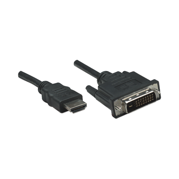 Cable hdmi/dvi 322782 1m/negro/bolsa