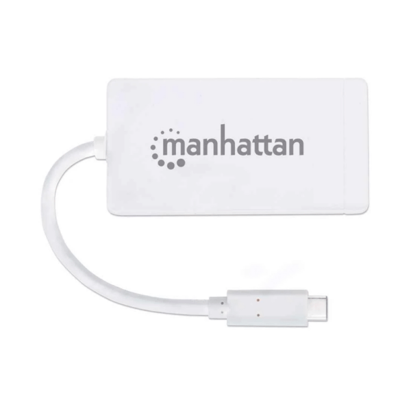 Hub usb-c 3 puertos 507608 5gbps/blanco