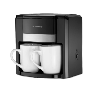 Cafetera de 2 tazas multilaser be010 220v filtro permanente