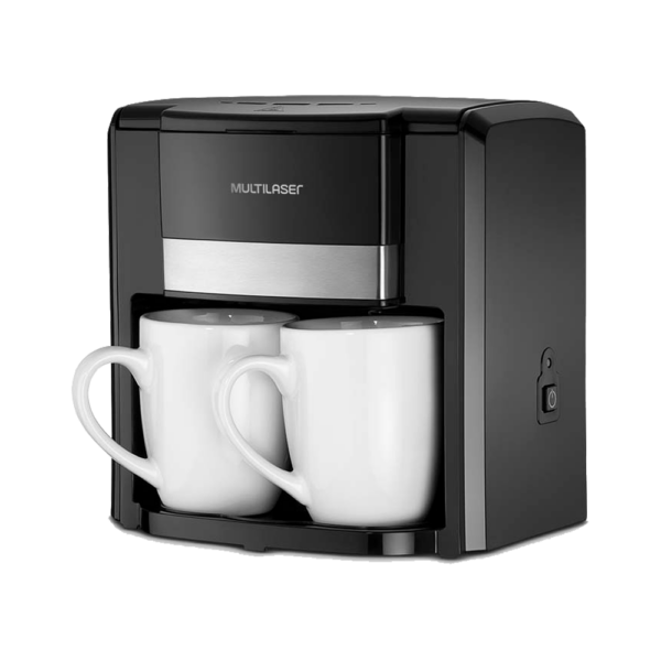 Cafetera de 2 tazas multilaser be010 220v filtro permanente