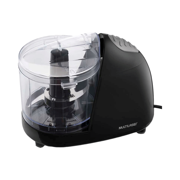 Mini procesador multilaser ce077 100w 220v lamina inoxidable negro