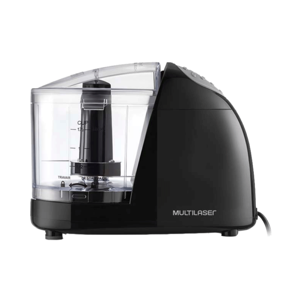 Mini procesador multilaser ce077 100w 220v lamina inoxidable negro