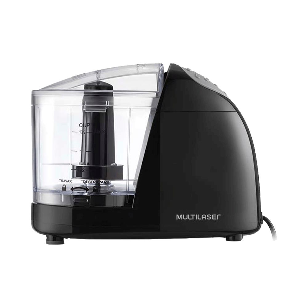 Mini procesador multilaser ce077 100w 220v lamina inoxidable negro
