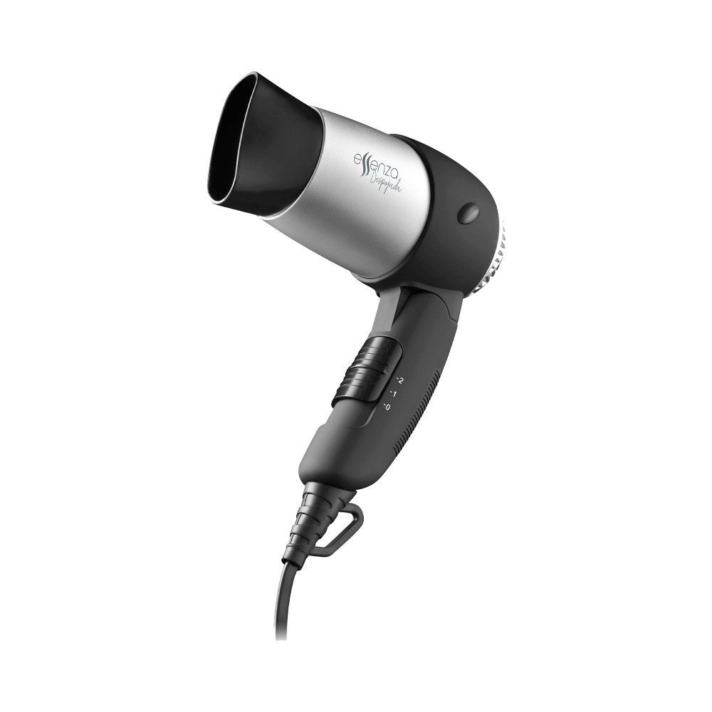 Secador de cabello para viaje multilaser eb072 1200w bivolt negro