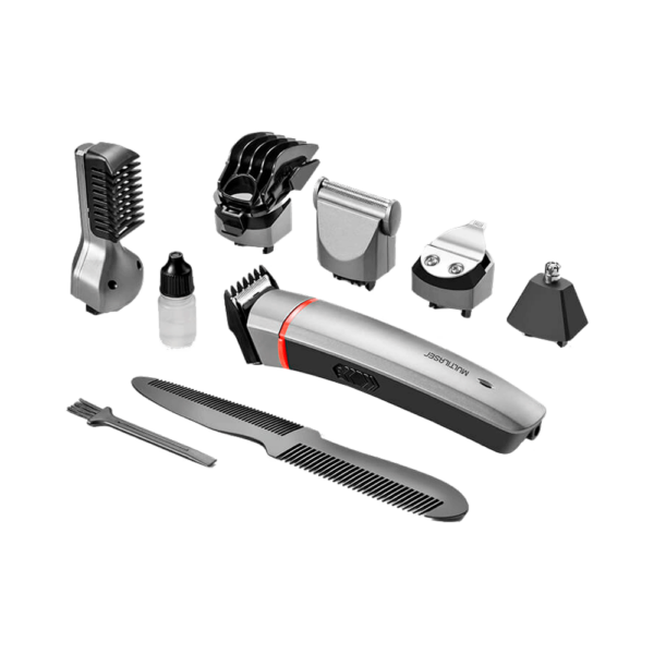 Afeitadora multigroom 9 en 1 premium multilaser eb11 bivolt con base