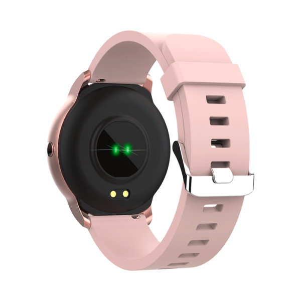 Smartwatch multilaser es351 viena rose android/ios/bt/hora/lector msm