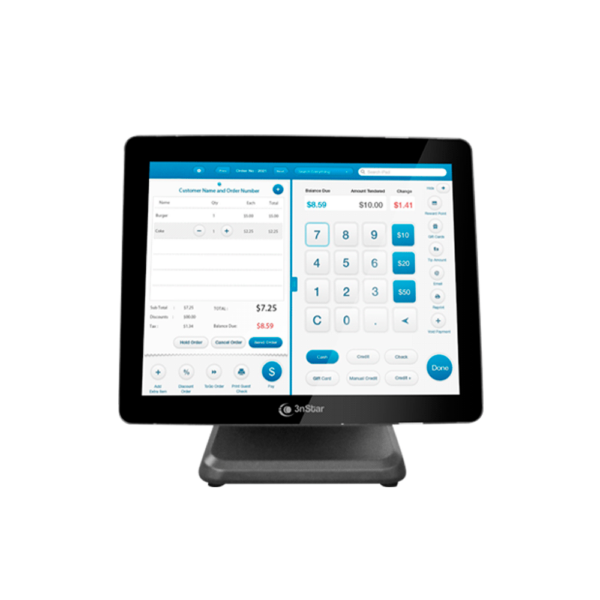 Pos touch 3nstar aio intel j1900 2.0/4g/120ssd/sin os/15" pte0105