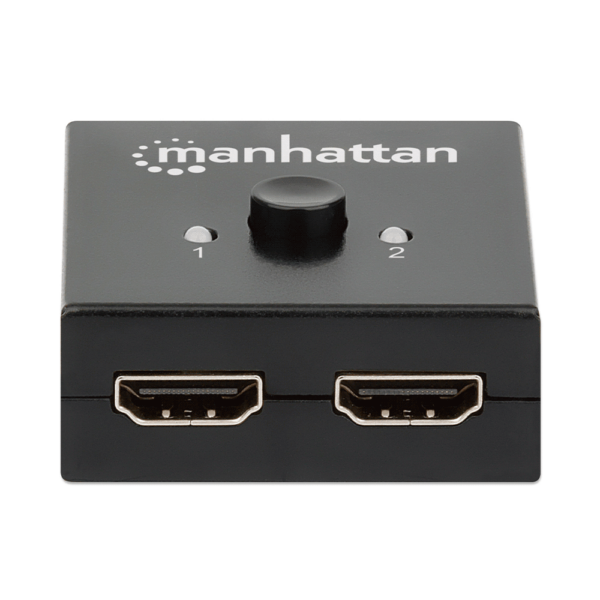 Switch hdmi de 2 puertos uhd 207850 4k/60 bi-directional negro