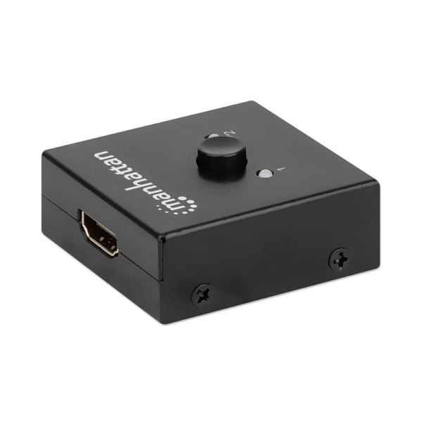 Switch hdmi de 2 puertos uhd 207850 4k/60 bi-directional negro