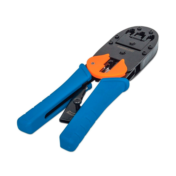Pinza crimpadora intellinet 211048 rj11/rj12/rj45