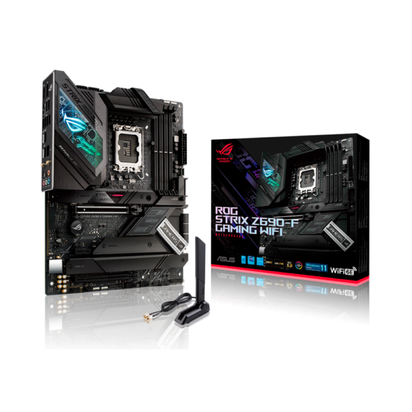 Placa madre asus 1700 z690-f gaming wifi rog strix s/r/hdmi/dp/4m2/dd5/usb3.2/a