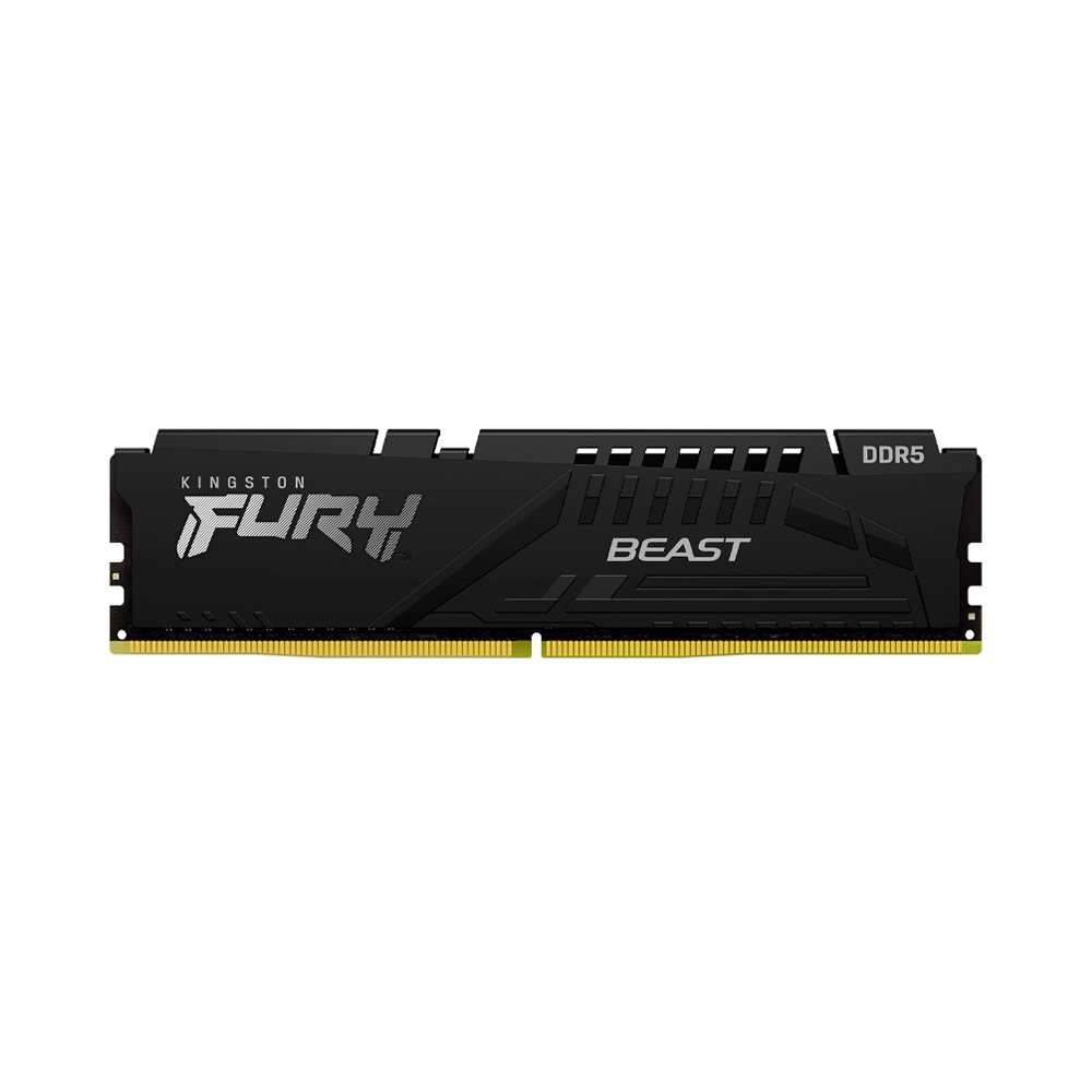 Memoria ram ddr5 16gb 5200 kingston fury beast bk kf552c40bb-16