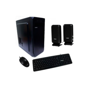 Gabinete kit satellite barebone k701 200w+ mouse+ teclado esp+ parlante