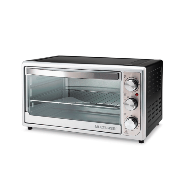Horno electrico multilaser 46l 1500w 220v plata ce128