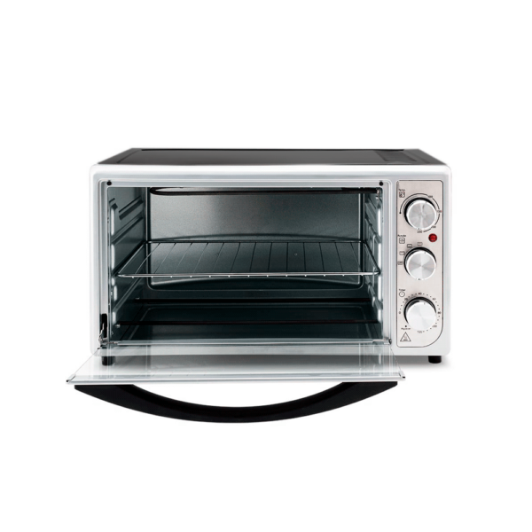 Horno electrico multilaser 46l 1500w 220v plata ce128