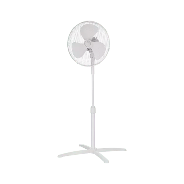 Ventilador de pie midea 3 velocidades 40w 220v blanco fs40-21m