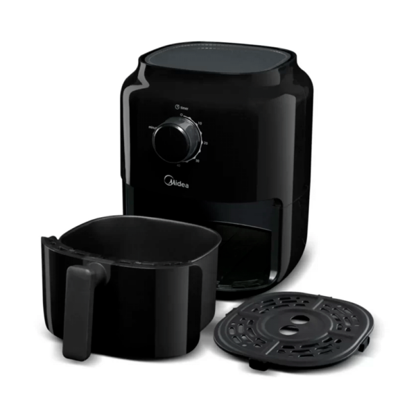 Freidora midea sin aceite 3l 1325w 220v negro kz30e201