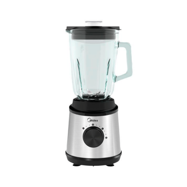 Licuadora midea 1,5l jarra de vidrio 800w 220v mj-bl6006w