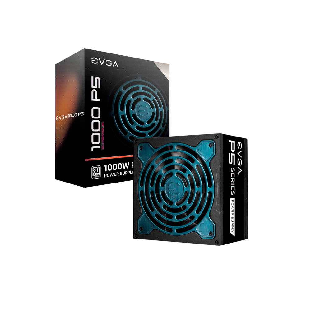 Fuente evga 1000w supernova p5 80plus plati full modular 220-p5-1000-x1