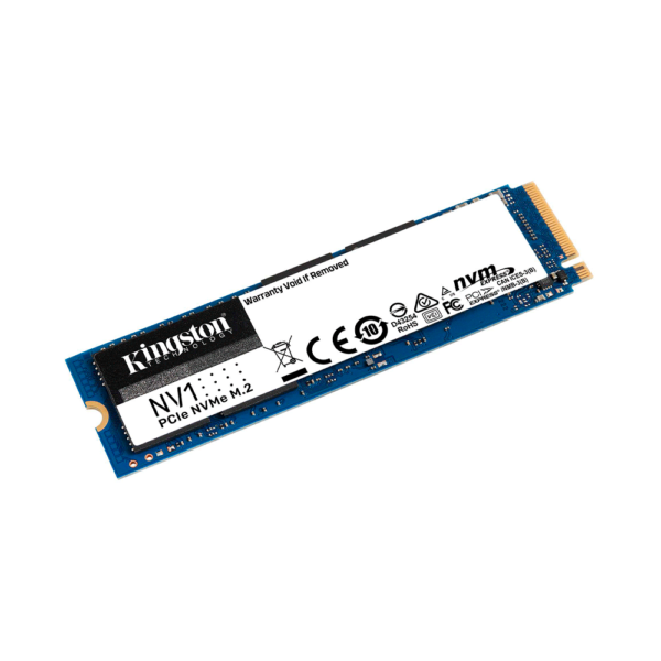 Ssd m.2 pcie 250gb kingston nv1 nvme snvs/250g 2100/1100