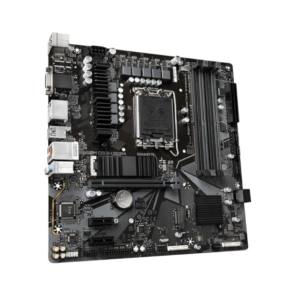 Placa madre gigabyte 1700 b660m ds3h ddr4 v/s/r/hdmi/dp/2m2/ddr4/usb3.2/matx