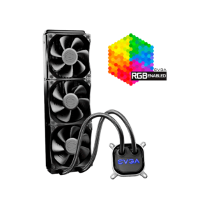 Cooler p/cpu evga 400-hy-cl36-v1 360mm rgb liquid/ water + bracket 1700
