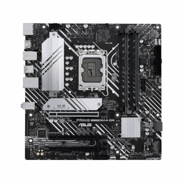 Placa madre asus 1700 prime b660m-a d4 s/r/2 hdmi/dp/2m2/ddr4/usb3.2/matx/ aura - Imagen 3