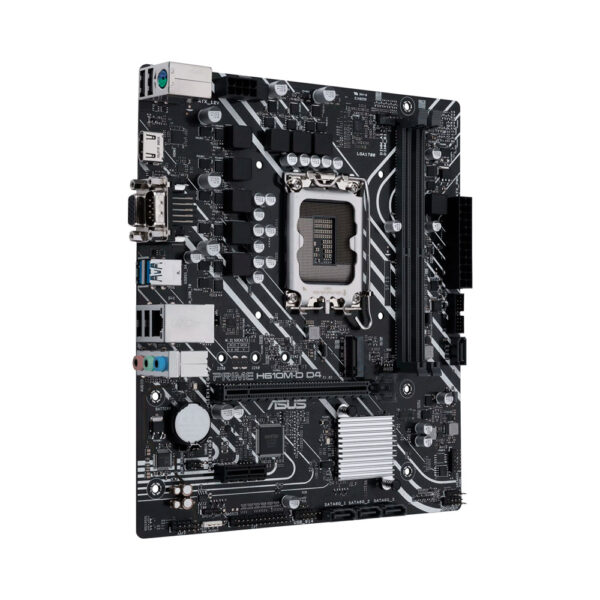 Placa madre asus 1700 prime h610m-d d4 v/s/r/hdm/m2/ddr4/usb3.2/matx