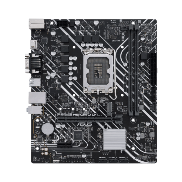 Placa madre asus 1700 prime h610m-d d4 v/s/r/hdm/m2/ddr4/usb3.2/matx