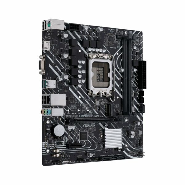 Placa madre asus 1700 prime h610m-k d4 v/s/r/hdmi/m2/ddr4/usb3.2/matx - Imagen 2
