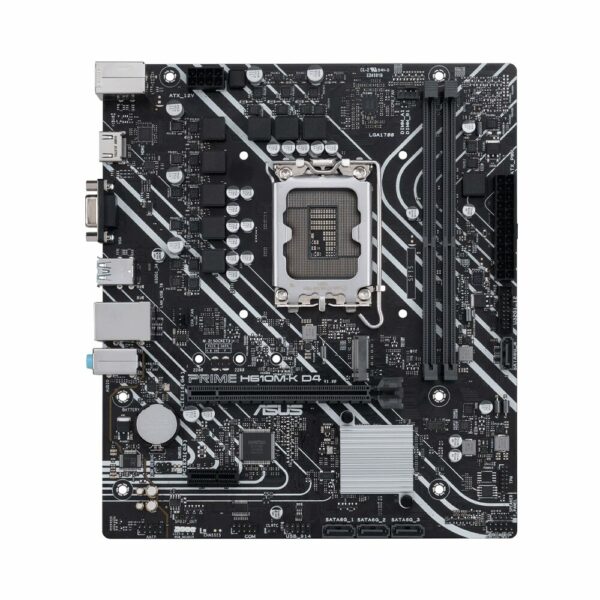 Placa madre asus 1700 prime h610m-k d4 v/s/r/hdmi/m2/ddr4/usb3.2/matx - Imagen 3
