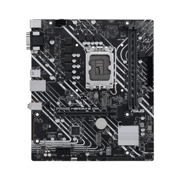 Placa madre asus 1700 prime h610m-e d4 v/s/r/hdmi/2m2/ddr4/usb3.2/matx