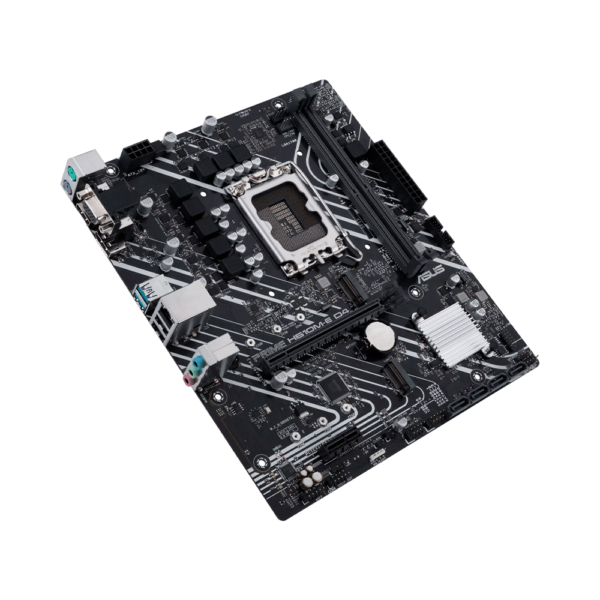 Placa madre asus 1700 prime h610m-e d4 v/s/r/hdmi/2m2/ddr4/usb3.2/matx