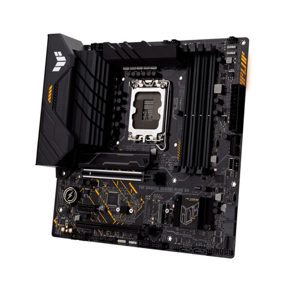 Placa madre asus 1700 tuf gaming b660m-plus d4 s/r/hdmi/dp/2m2/ddr4/usb3.2/matx