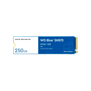 Ssd m.2 pcie 250gb western digital nvme wds250g3b0c sn570 blue 3300/1200