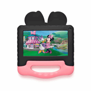Tablet kid android multilaser nb605 qc/32gb/2g/7"/wifi/rosa minnie