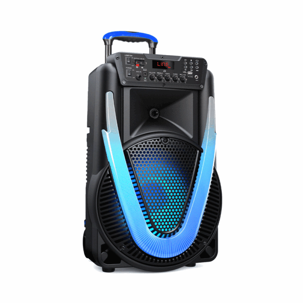 Parlante multilaser sp396 800w sunny ii 15" bt/aux/sd/usb/fm/led - Imagen 2