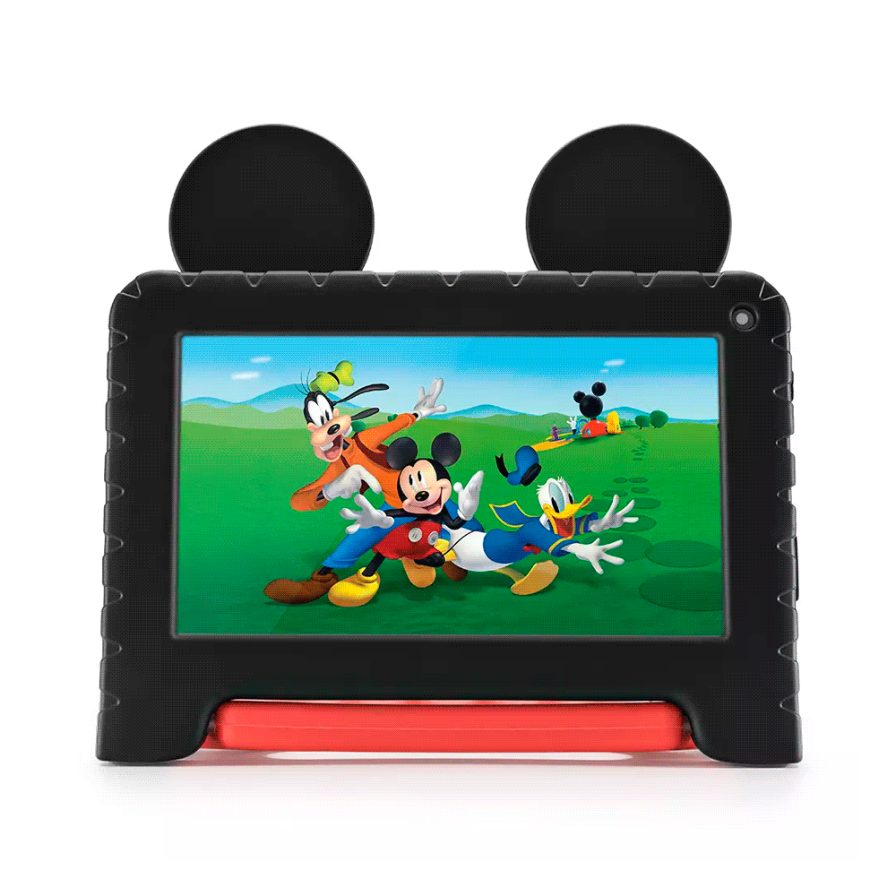 Tablet kid android multilaser nb604 qc/32gb/2g/7"/wifi/negro mickey