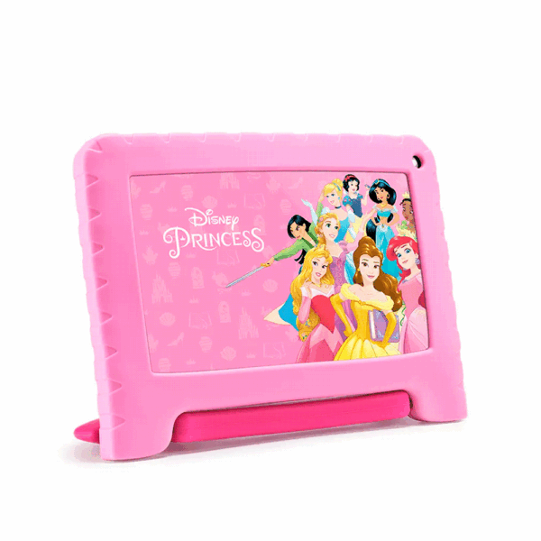 Tablet kid android multilaser nb601 qc/32gb/2g/7"/wifi/rosa princesas - Imagen 5