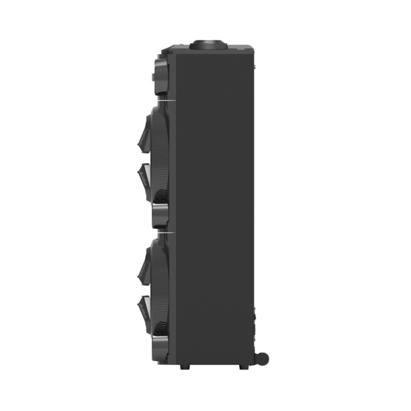 Parlante multilaser sp501 1700w torre double 10" bt/aux/usb/fm