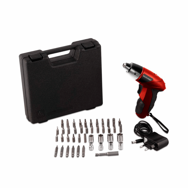 Destornillador electrico multilaser ho063 + maleta 4.8v recargable bivolt - Imagen 2