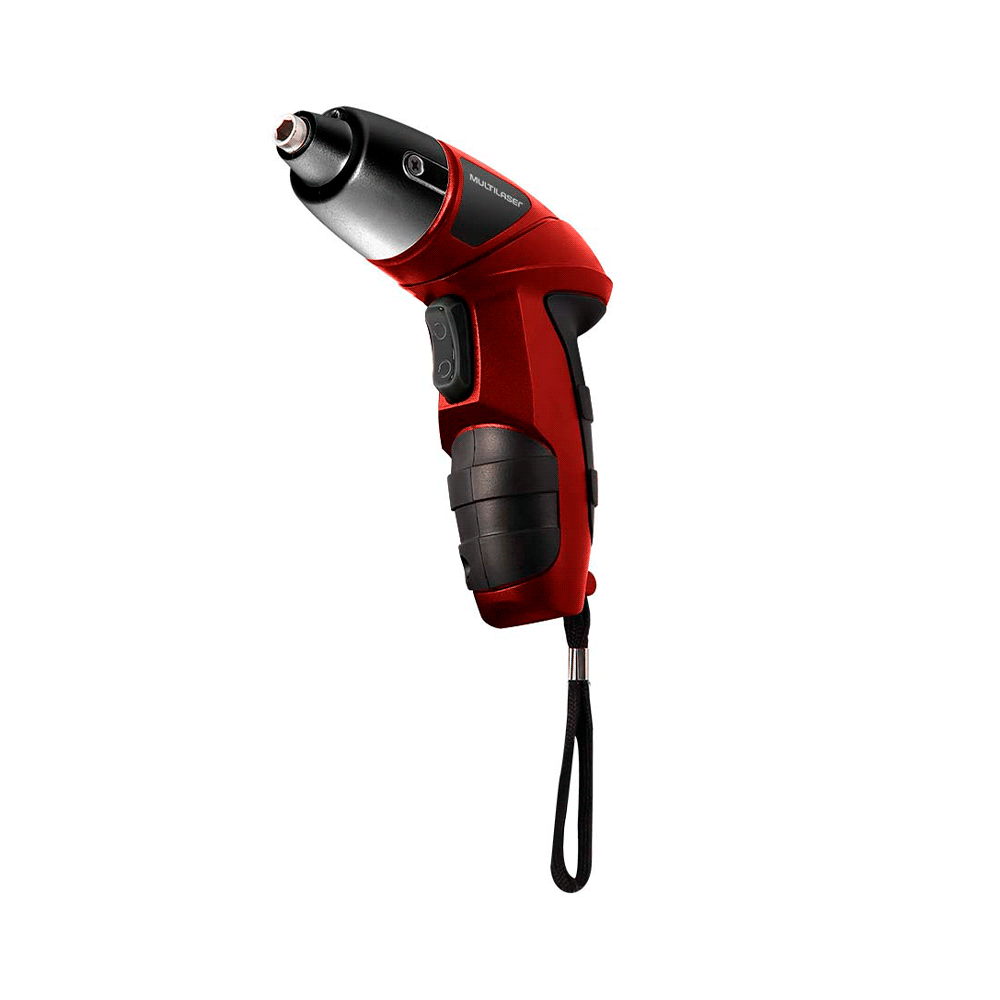 Destornillador electrico multilaser ho063 + maleta 4.8v recargable bivolt