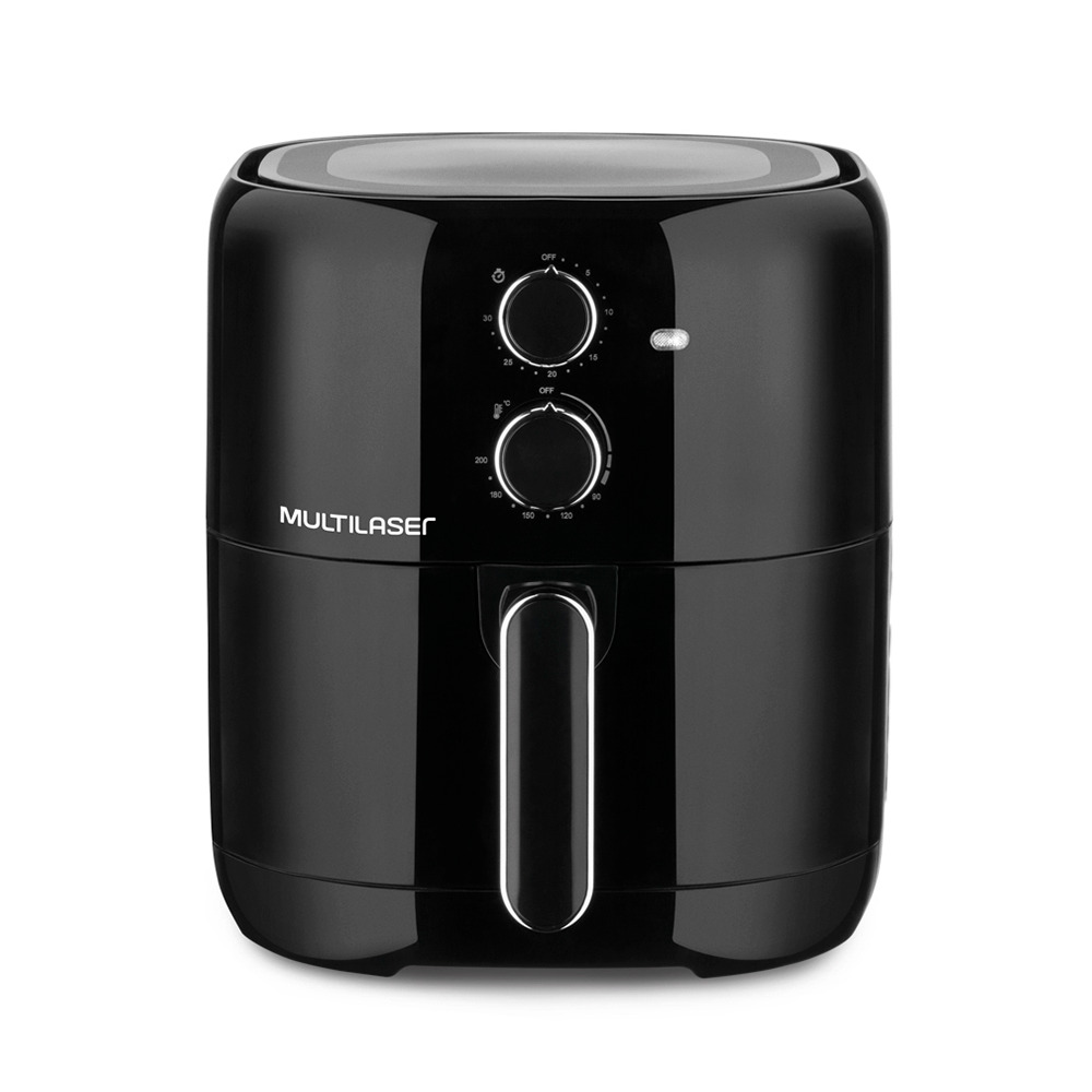 Freidora sin aceite multilaser ce191 4.2l 1500w 220v negro con select