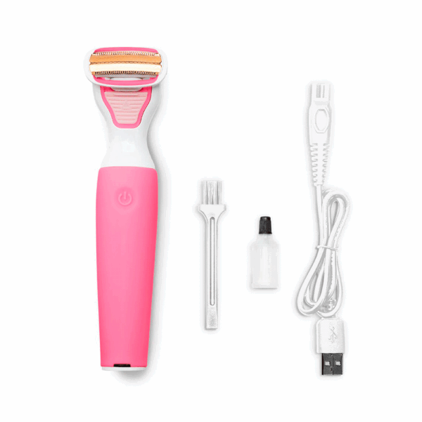 Depilador femenino multilaser eb079 bivolt rosa - Imagen 5